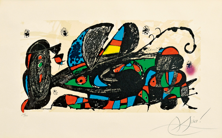  胡安·米罗 Joan Miró ——老鼠1